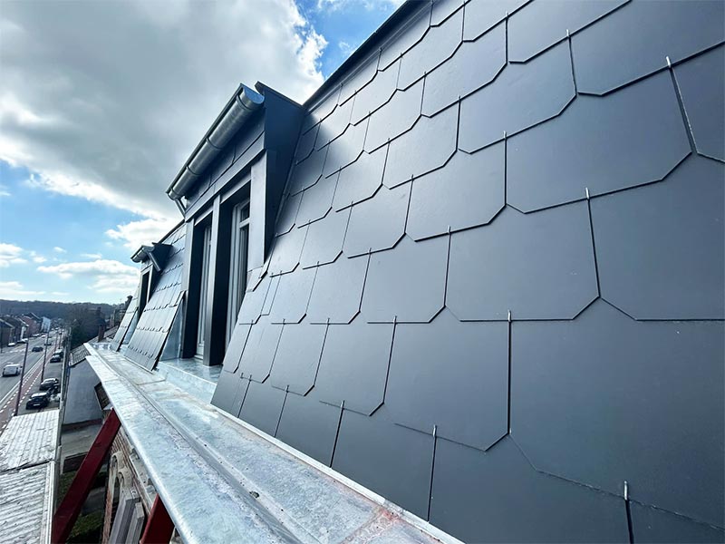 Brun Guillaume Toiture Beauraing - Pose de zinguerie